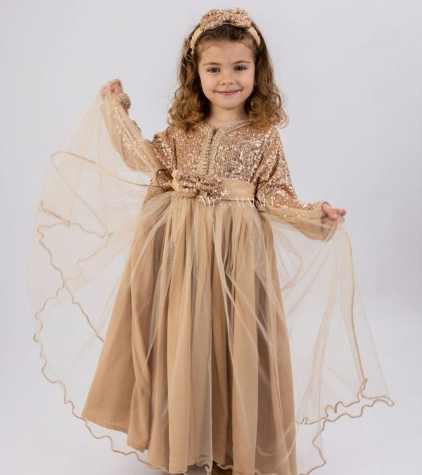 Caftan Princesse Beige